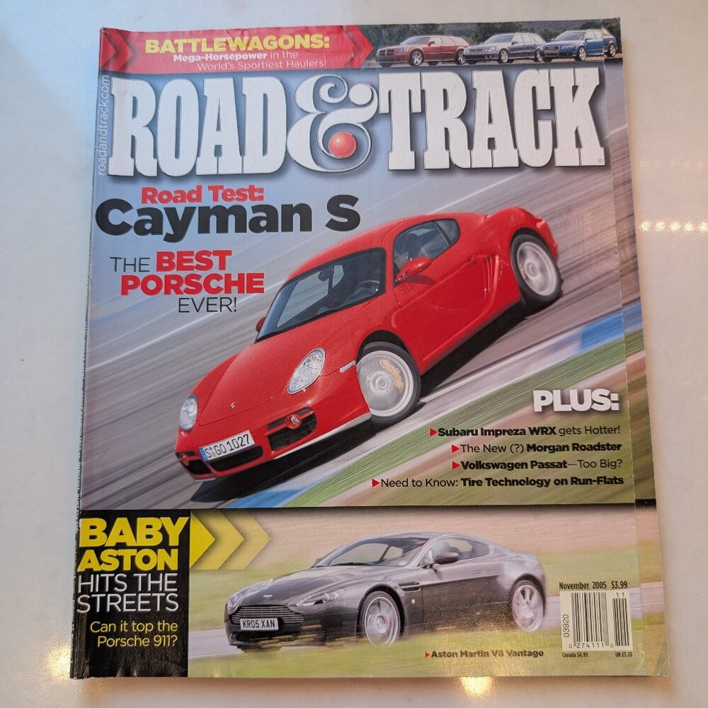 Road & Track Magazine Road Test: The Best Porsche Ever! November 2005